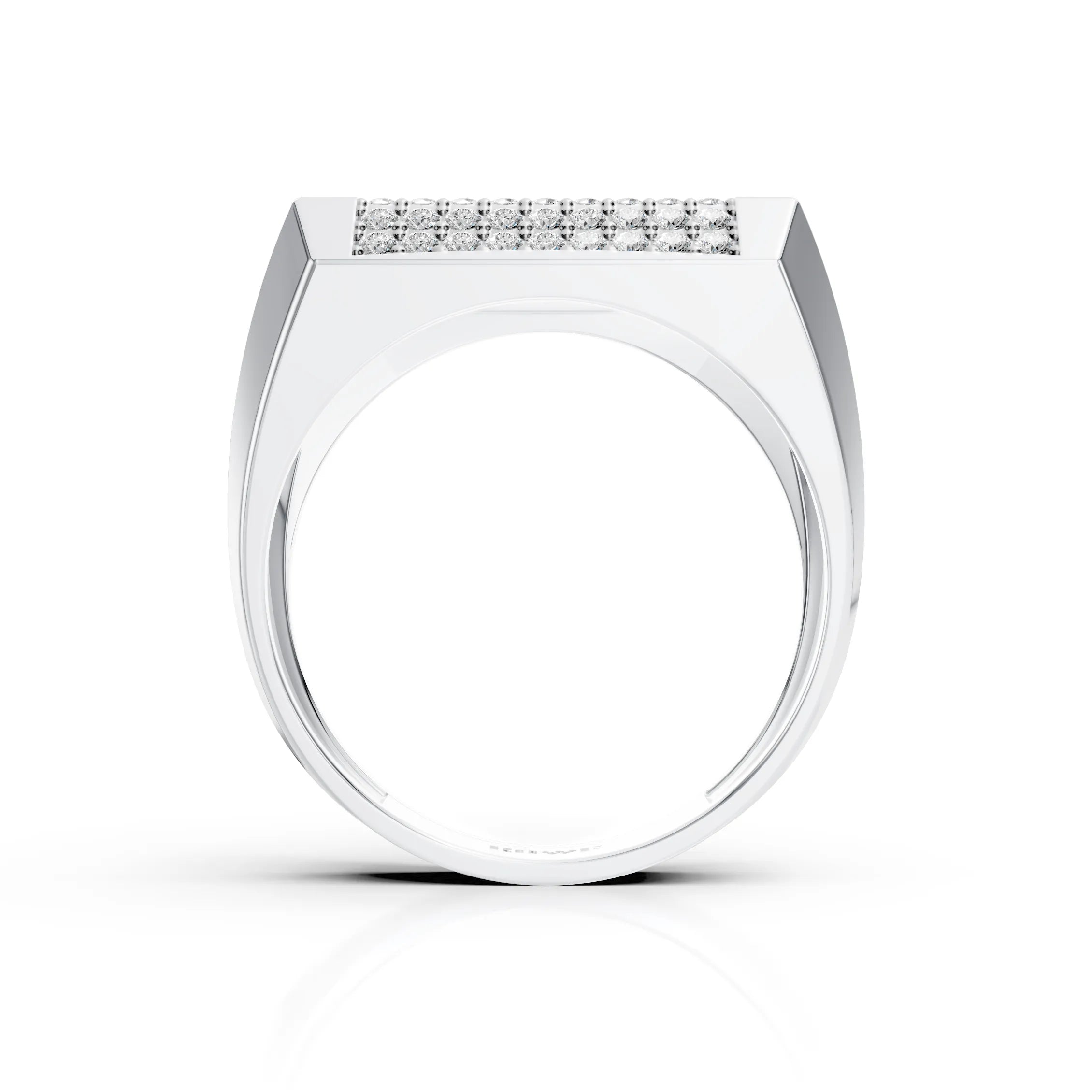 Diamond Grid Ring