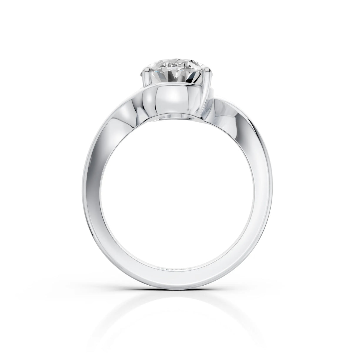 Oval Solitaire Ring