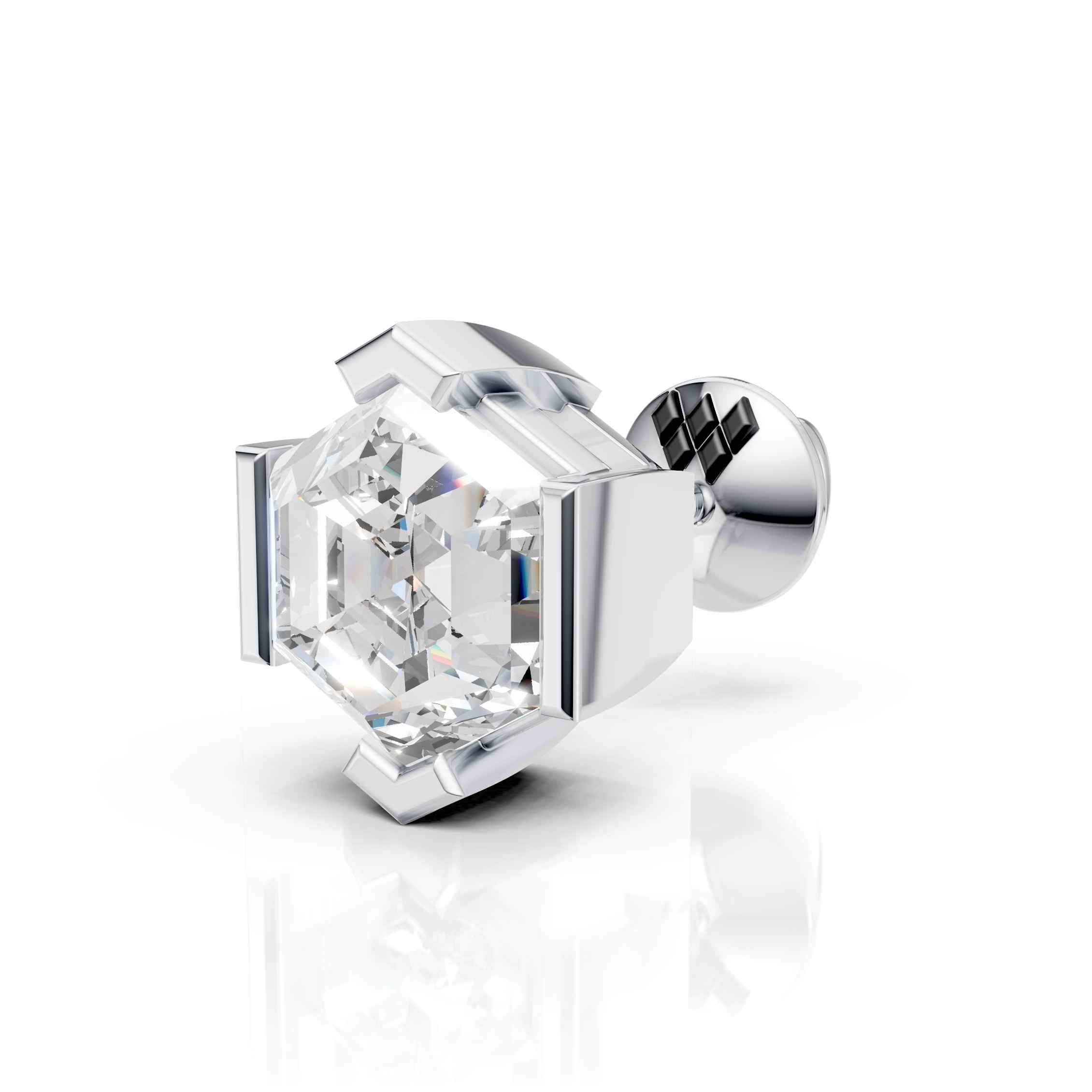 Royal Hex Stud (1 PC)