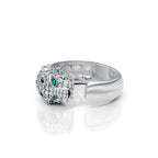 Royal Panther Diamond Ring