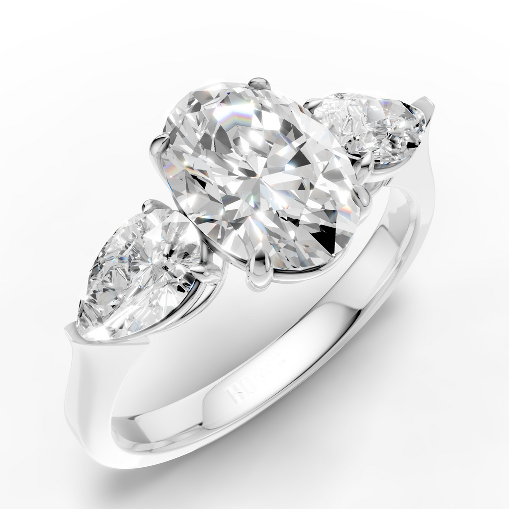 Oval & Pear Ring