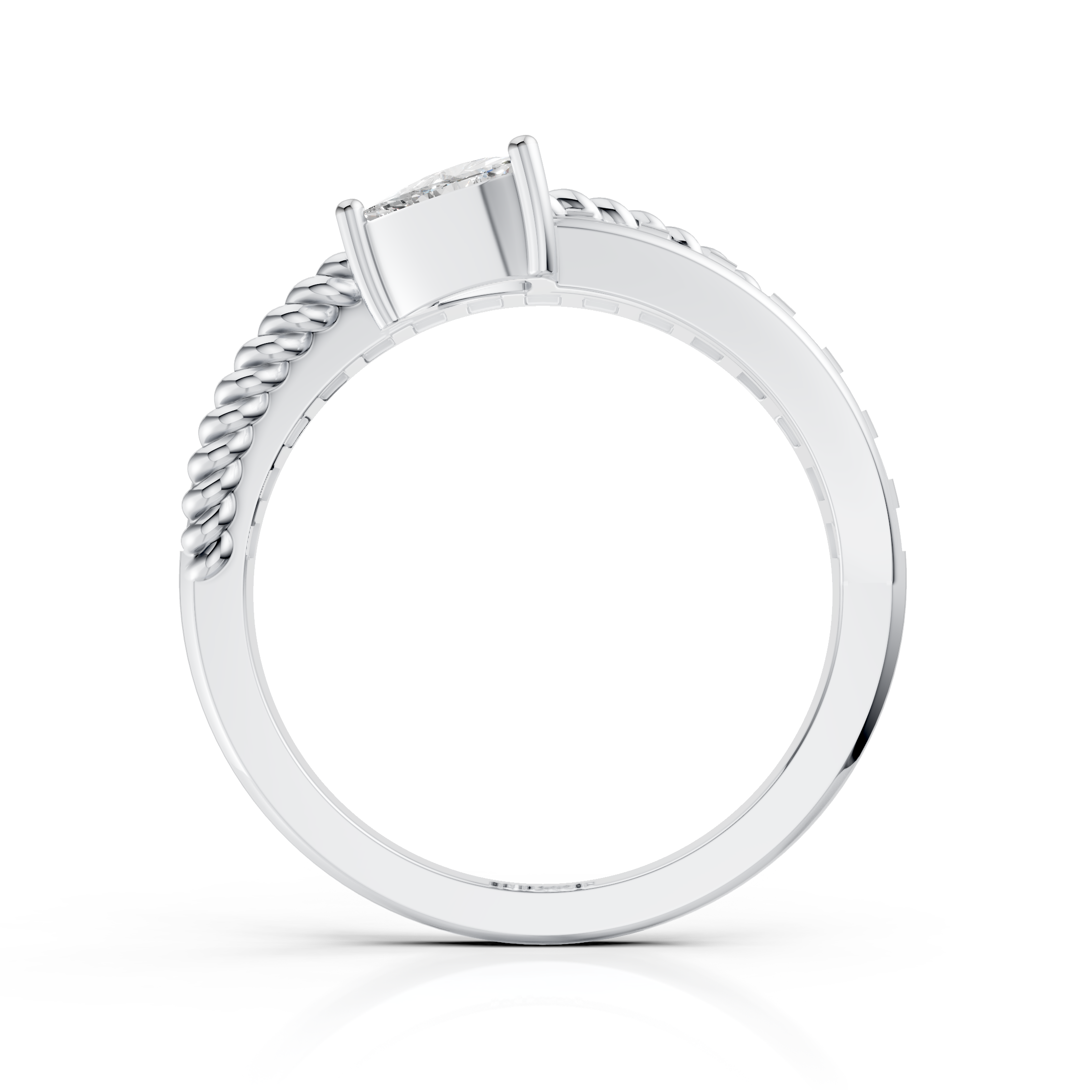 Trillion Twist Ring
