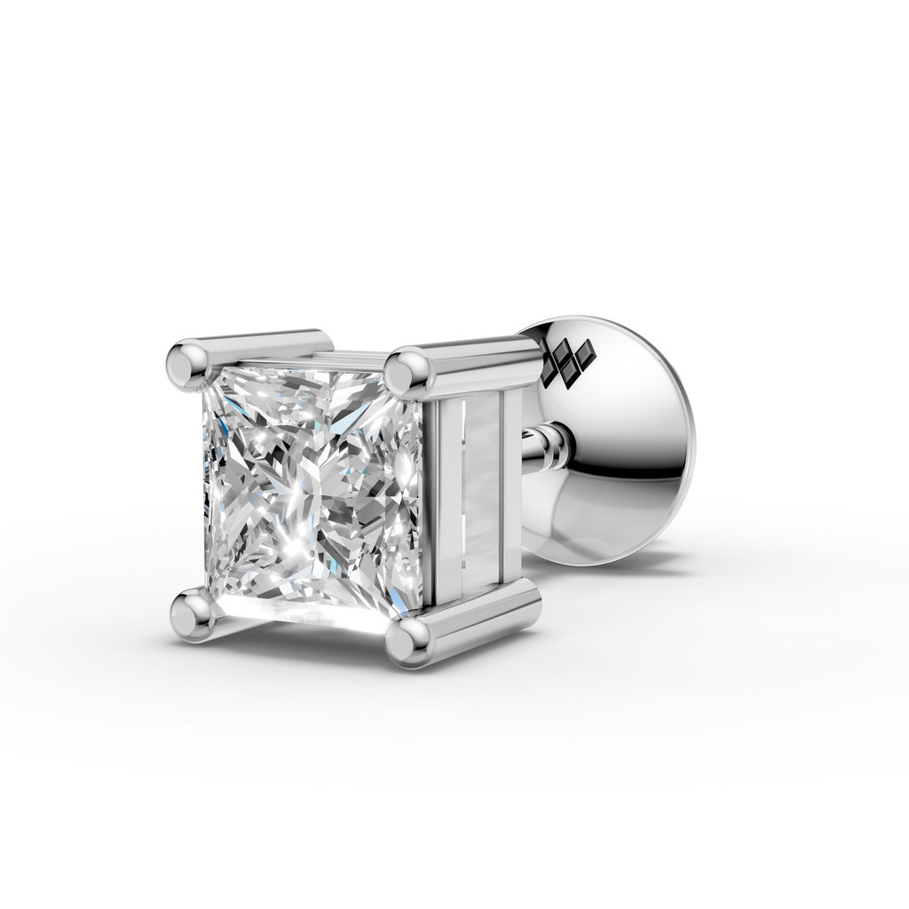 Princess Shape Earrings (1 PC)