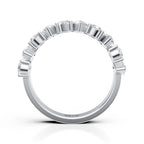 Pear-Cut Eternity Band Ring