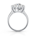 Royal Crown Solitaire Diamond Ring