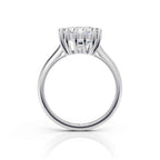 Luxury Emerald Cut Solitaire Diamond Ring