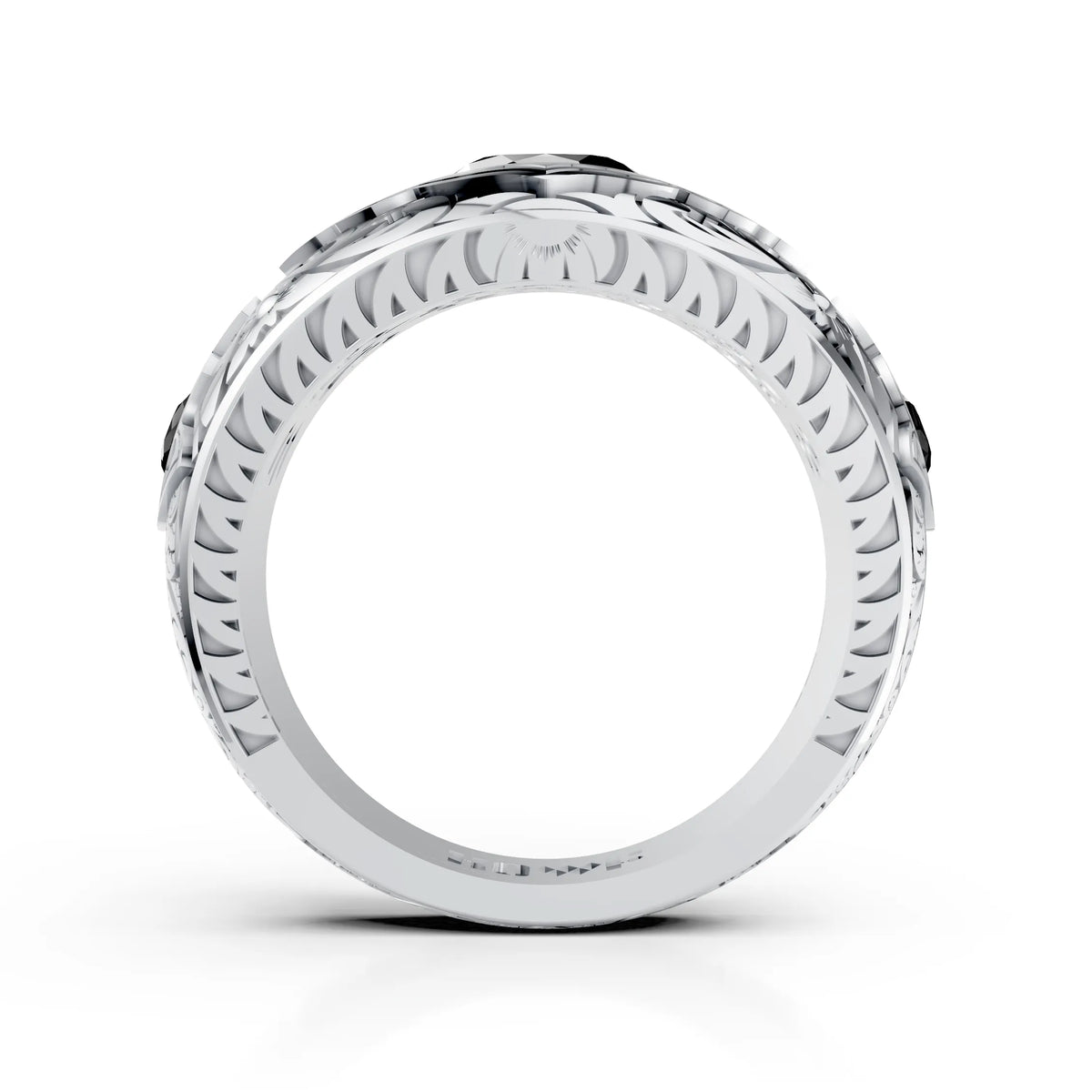 Royal Noir Signet Ring