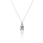 Emerald Shape Pendant