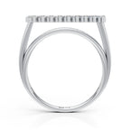 Luxury Split Shank Bar Accent Ring
