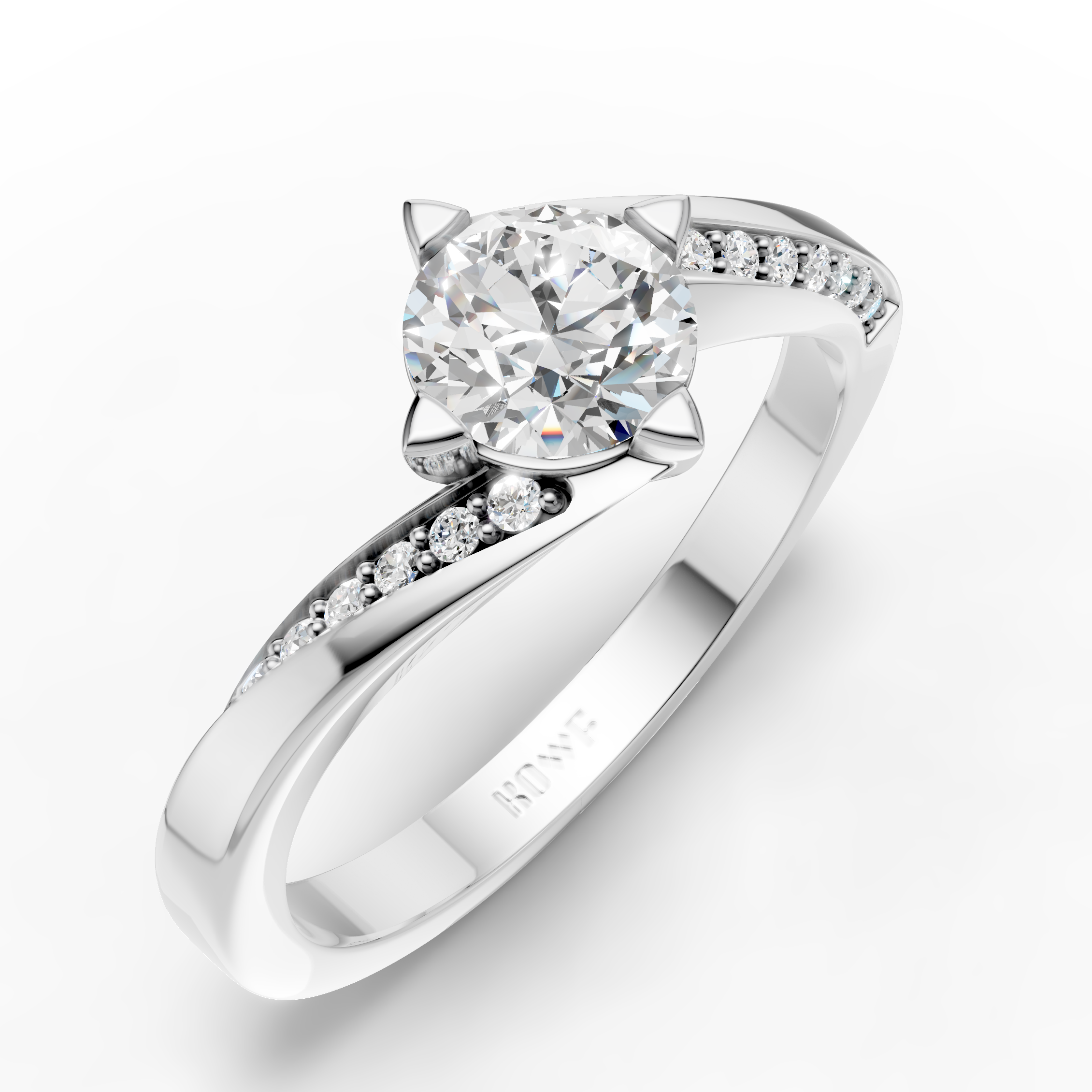 Round Diamond Ring