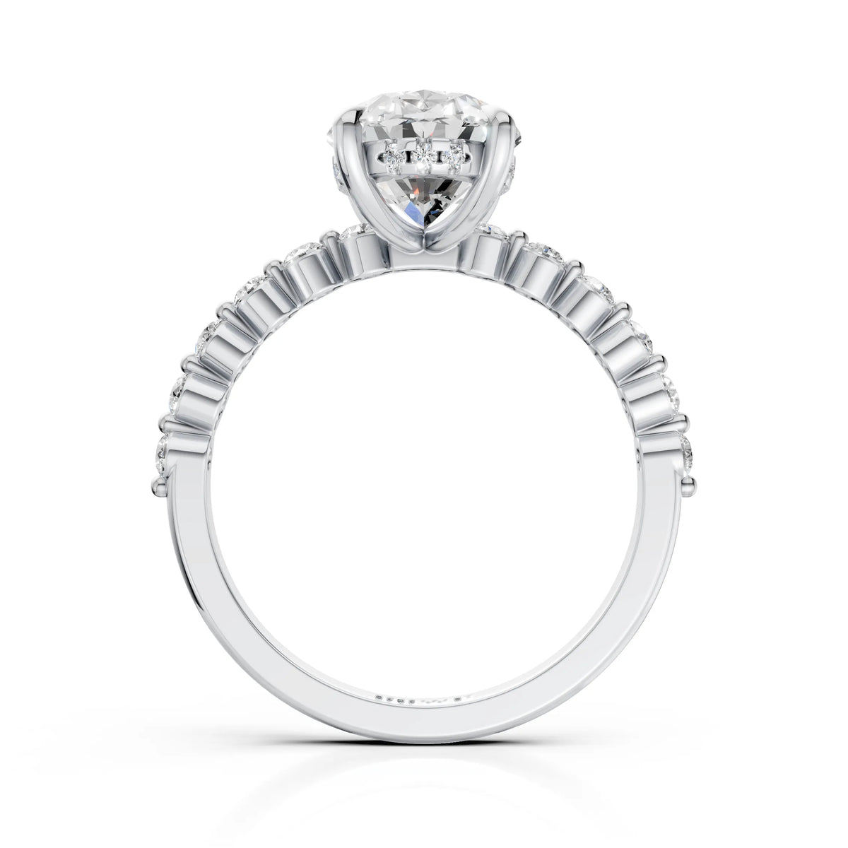 Designer Oval Solitaire Ring
