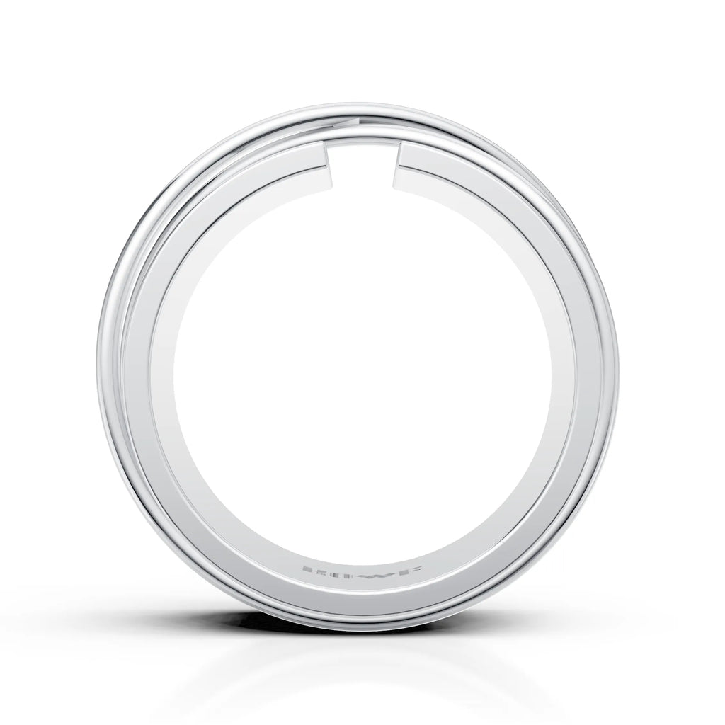 Luxury Crossover Band Ring