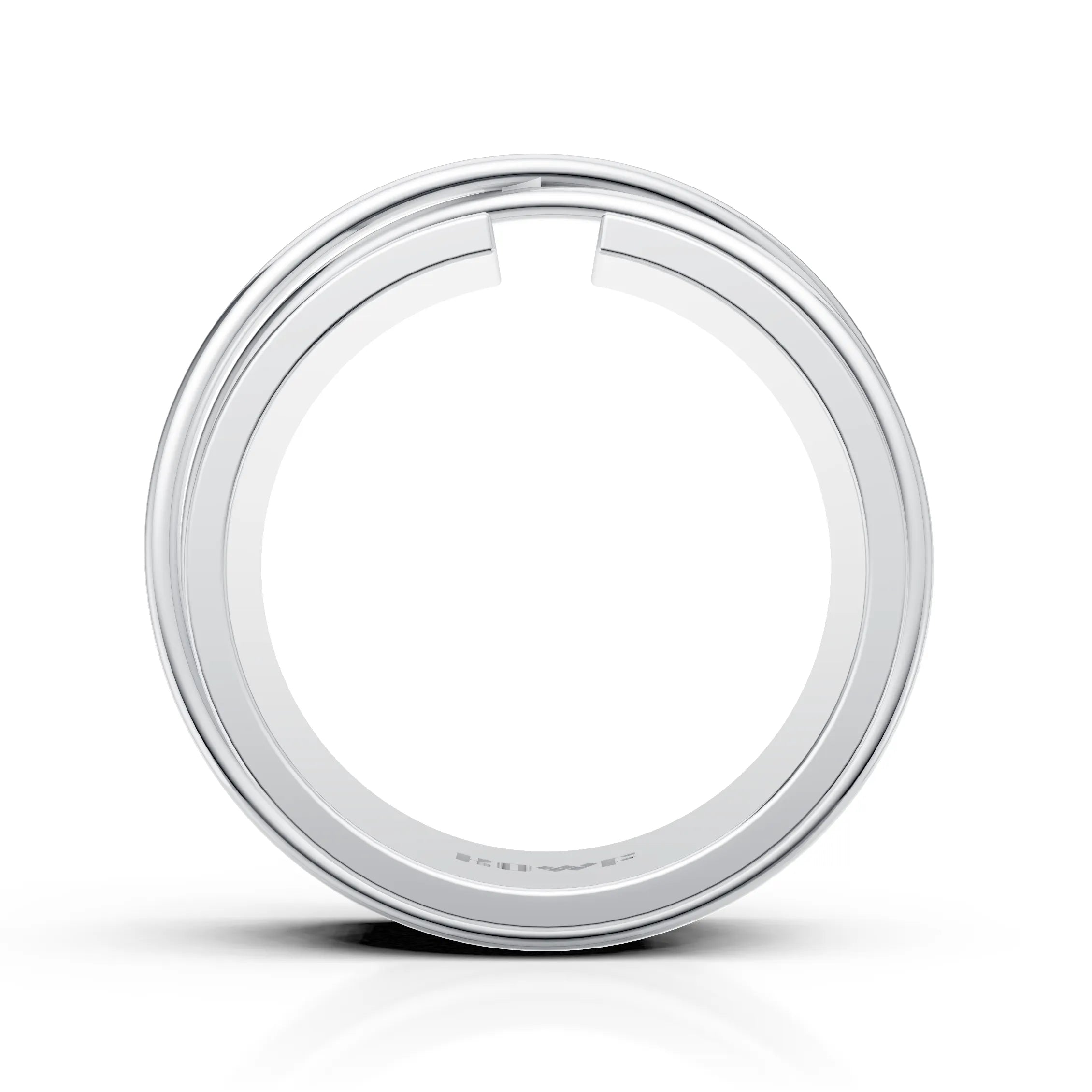 Luxury Crossover Band Ring