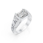 Heritage Emerald Cut Ring