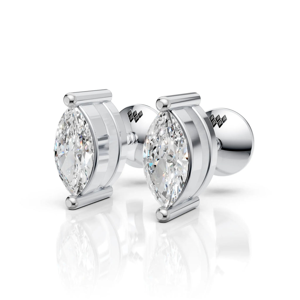 Marquise Shape Earrings (1 PAIR)