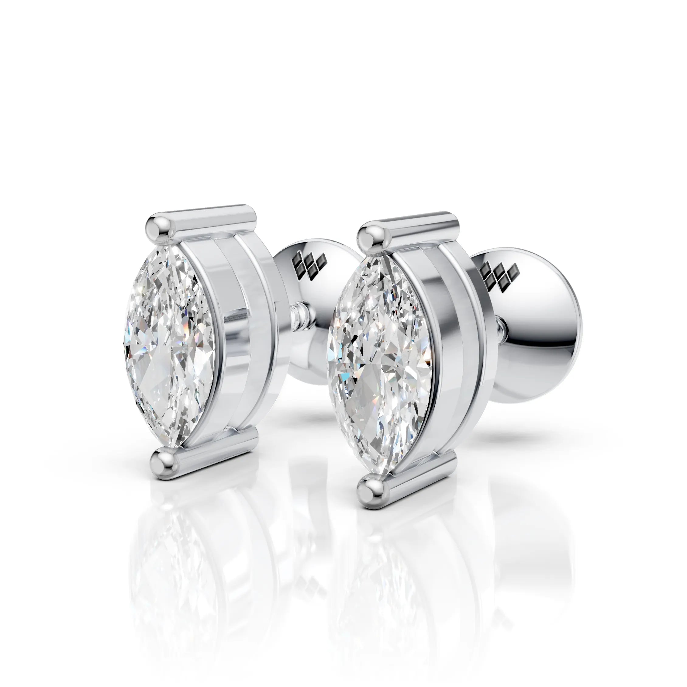 Marquise Shape Earrings (1 PAIR)