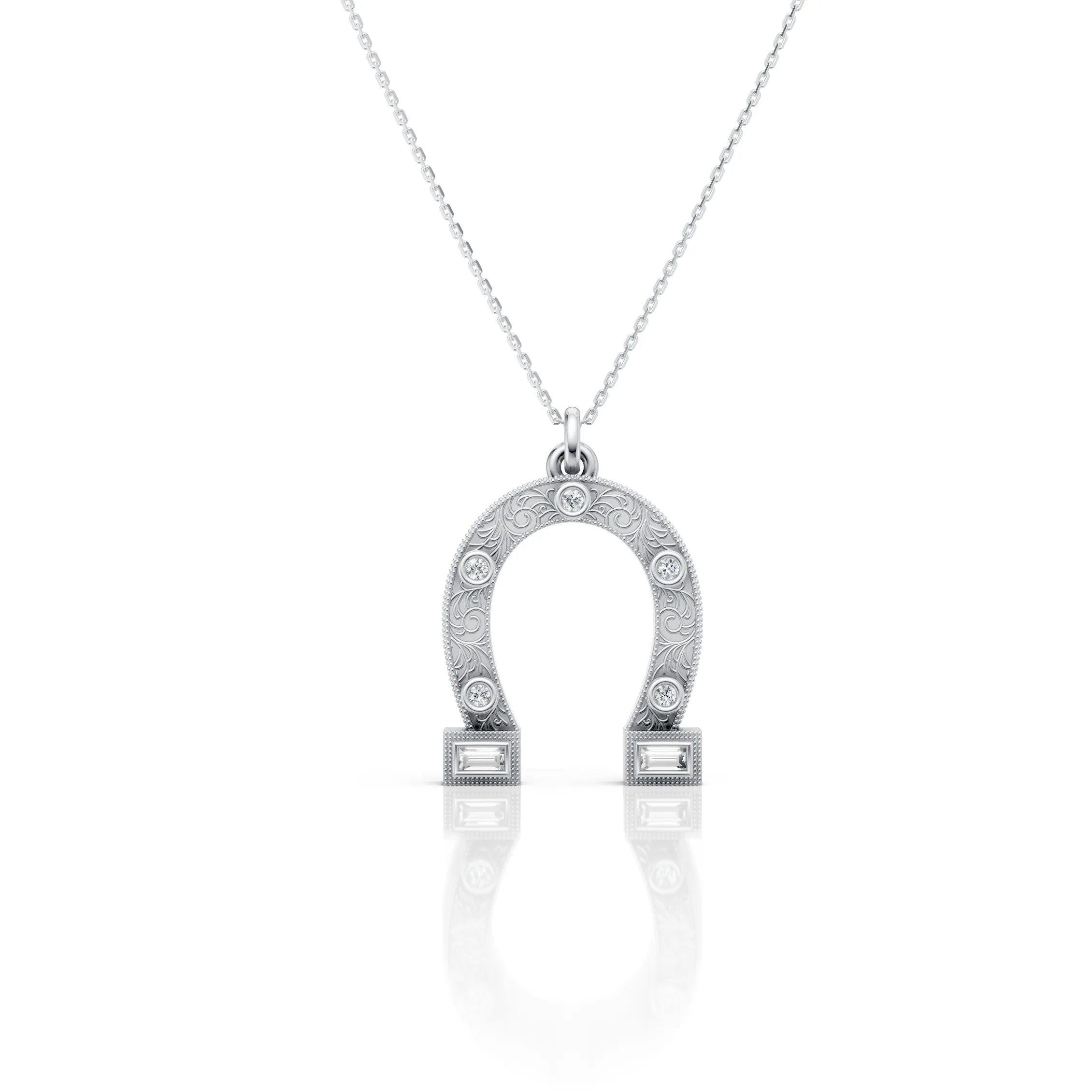 Royal Horseshoe Pendent
