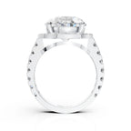 Oval Cut Diamond Statement Ring