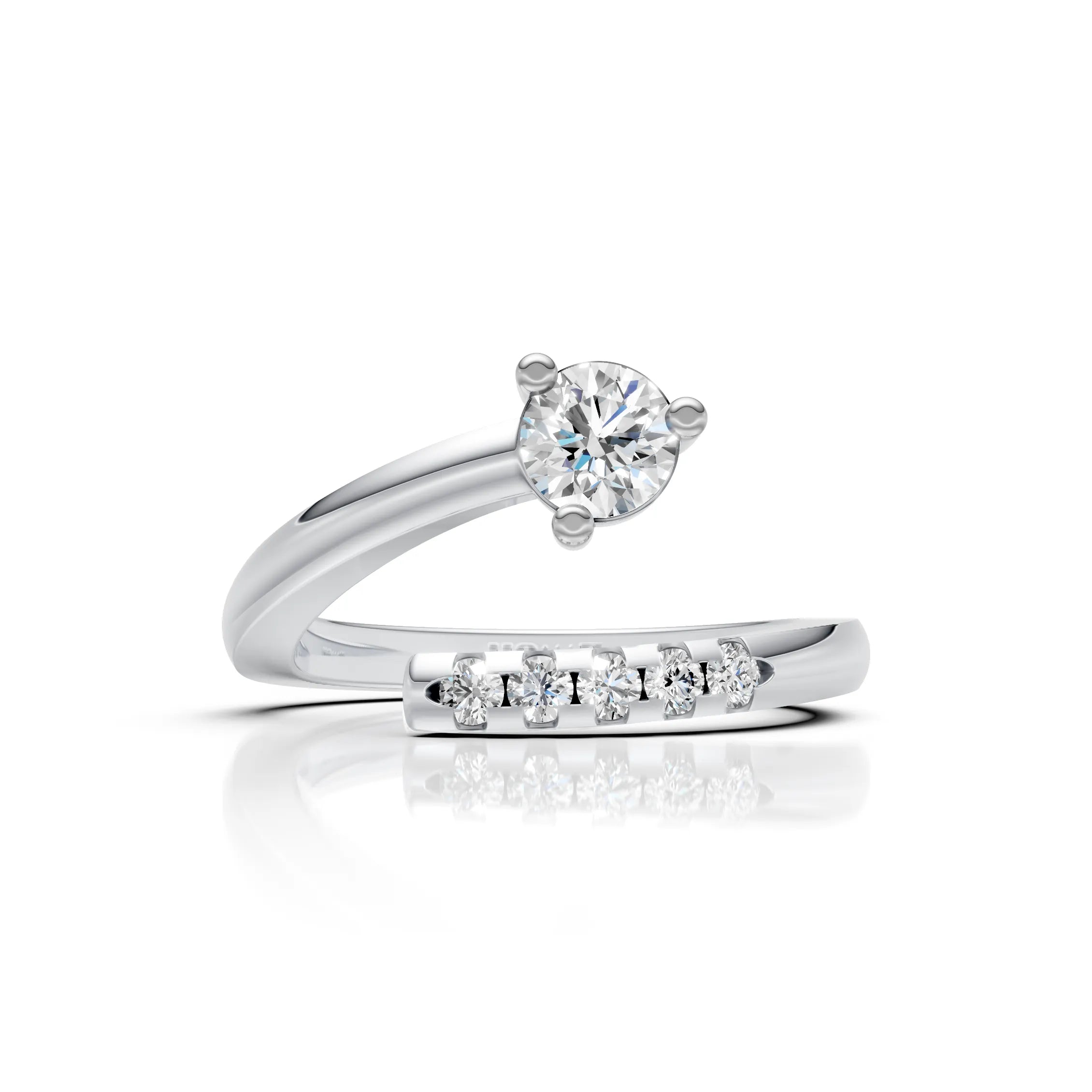 Open Solitaire Ring