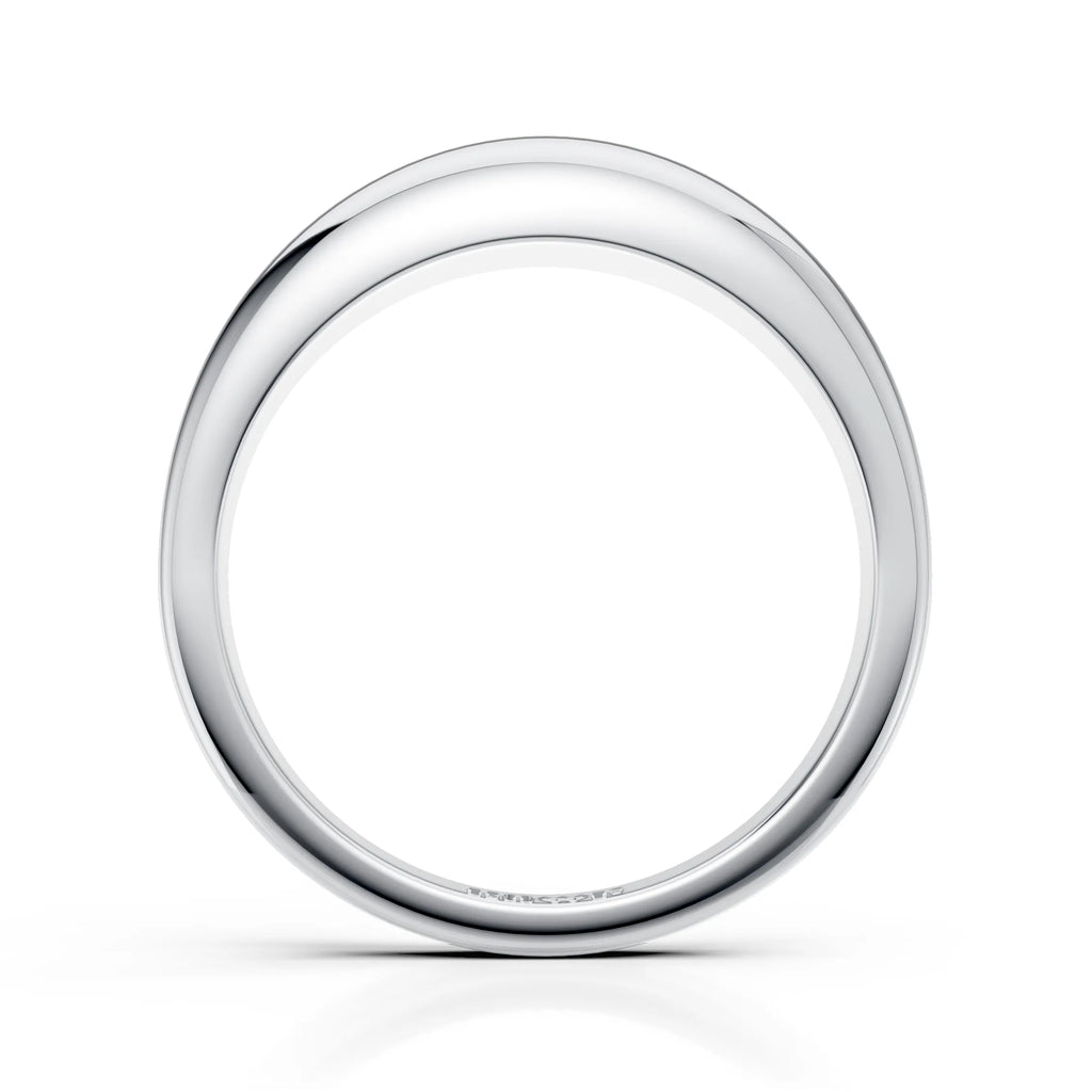 Comfort Fit Plain Wedding Band