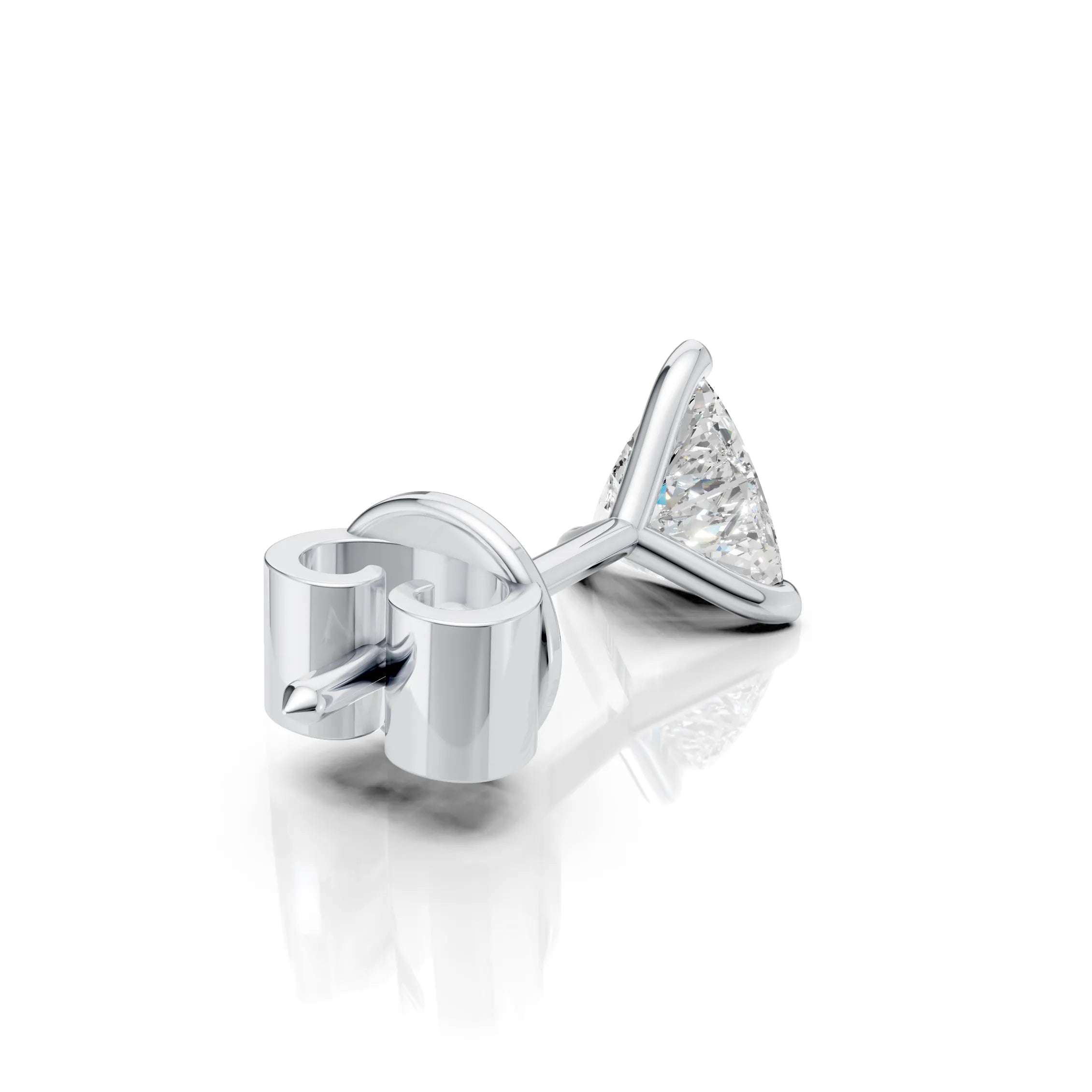 Trillion Shape Earrings (1 PC)