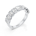 Emerald Cut Diamond Stackable Ring