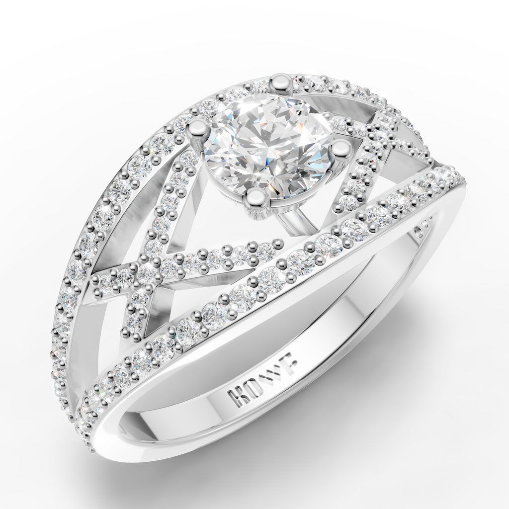 Geometric Pattern Ring