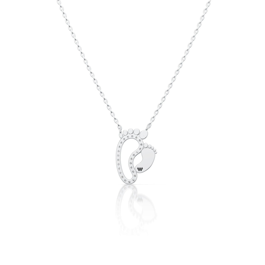 Tiny Steps Baby Foot Pendant