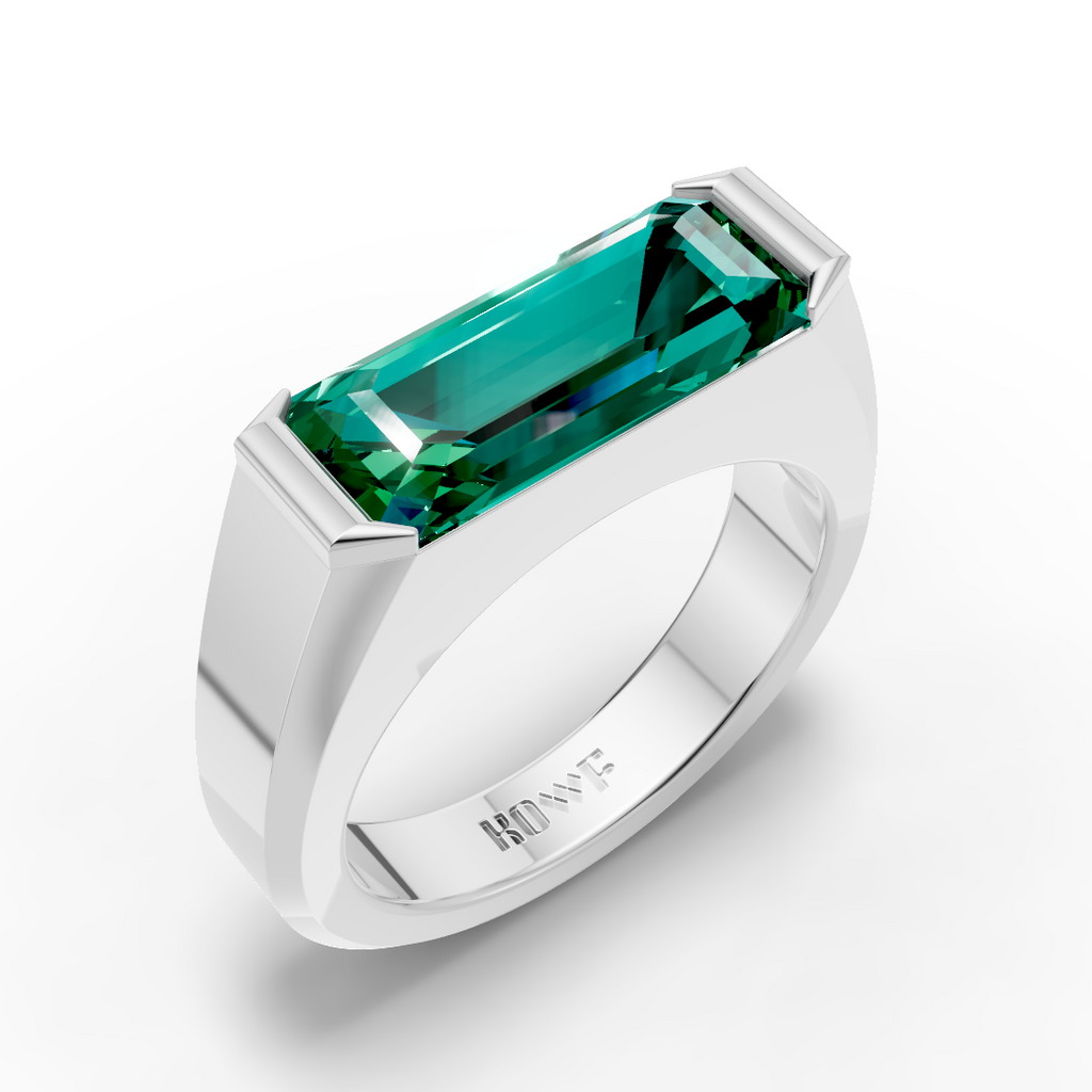 Green Emerald Ring