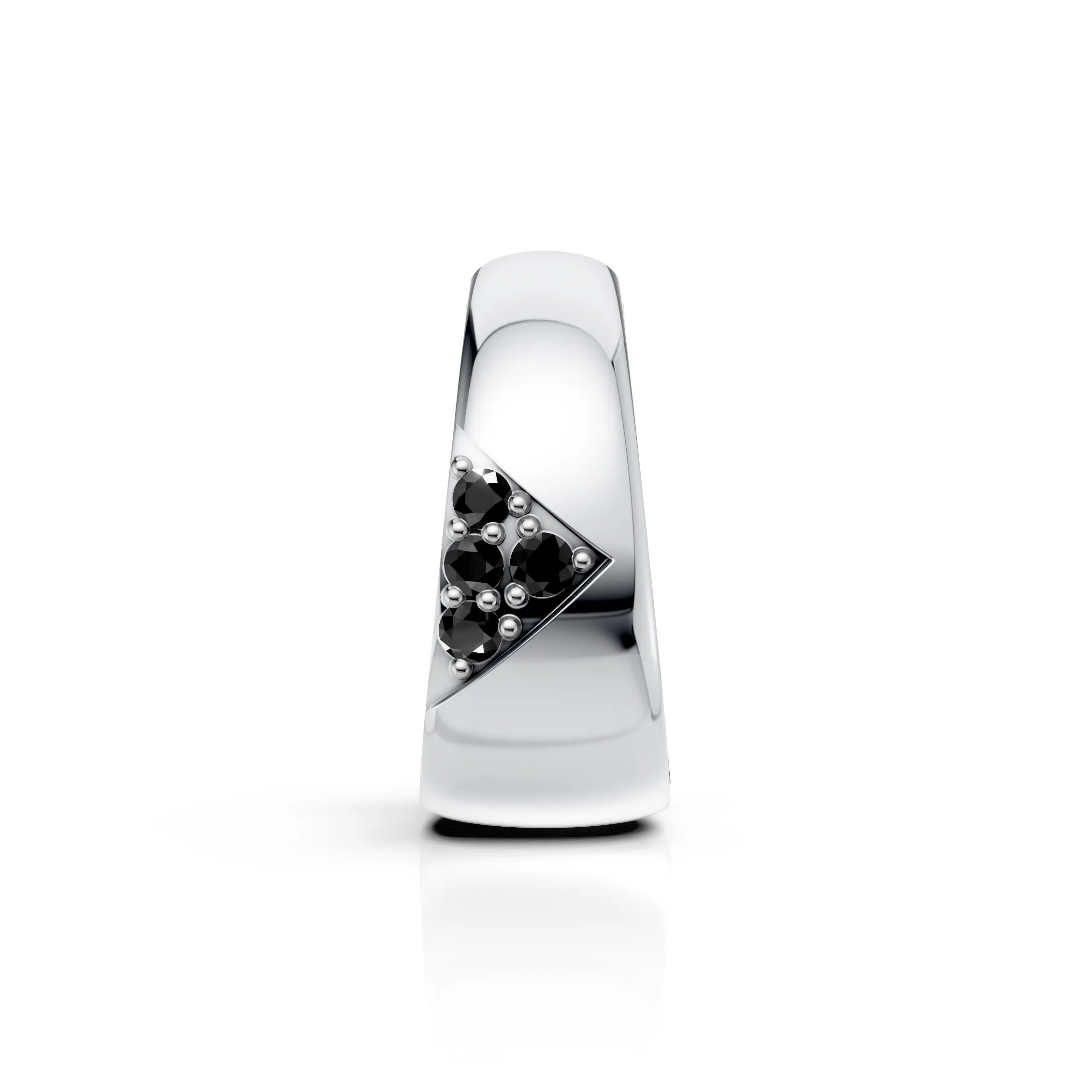 Black Vertex Hoop
