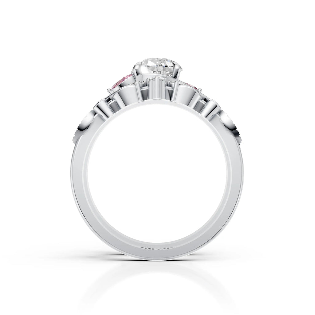 Whispering Leaves Ring Set