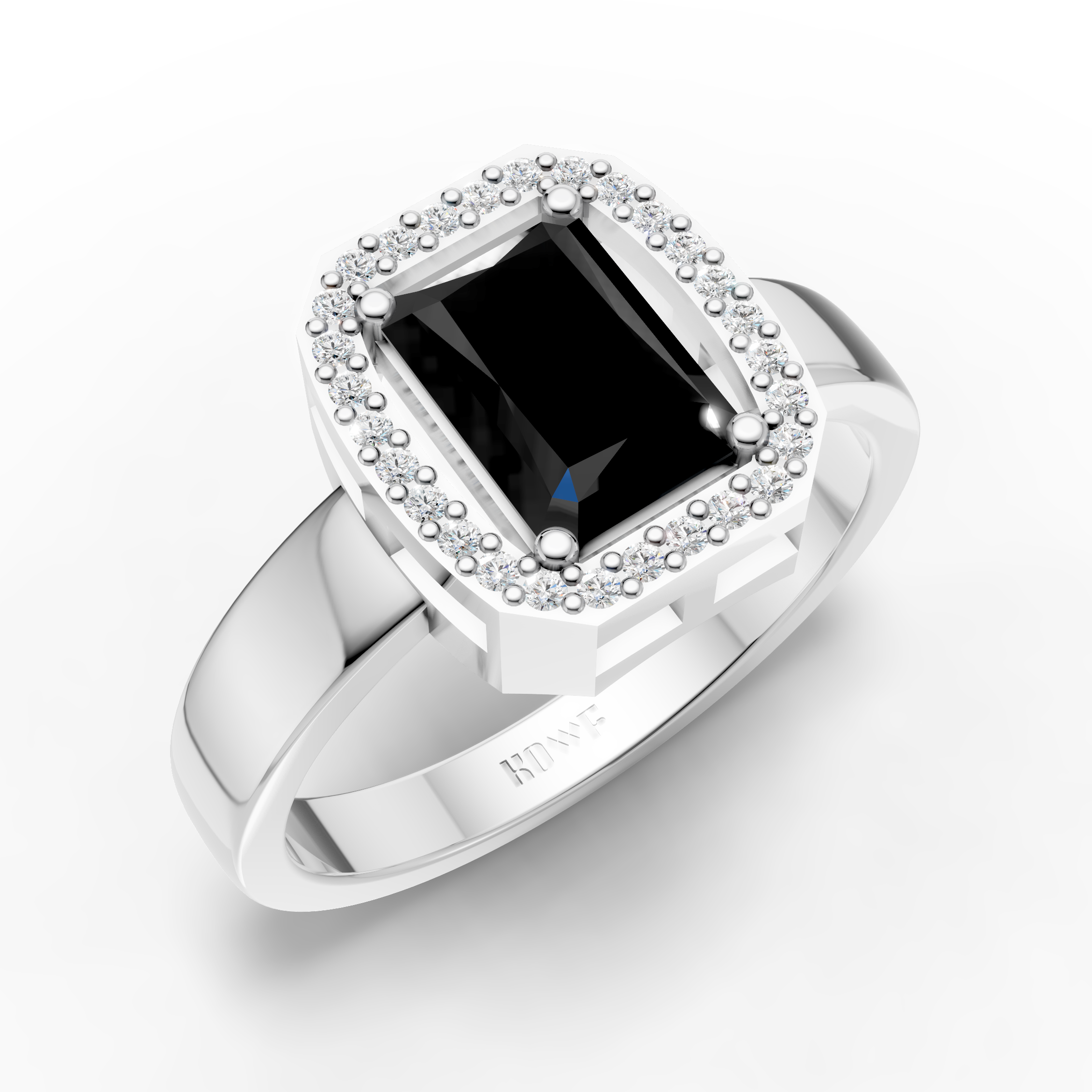 Black Stone Ring