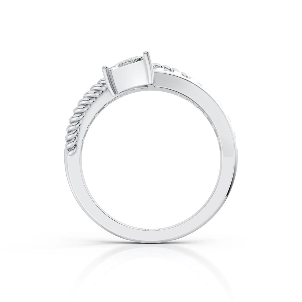 Trillion Twist Ring