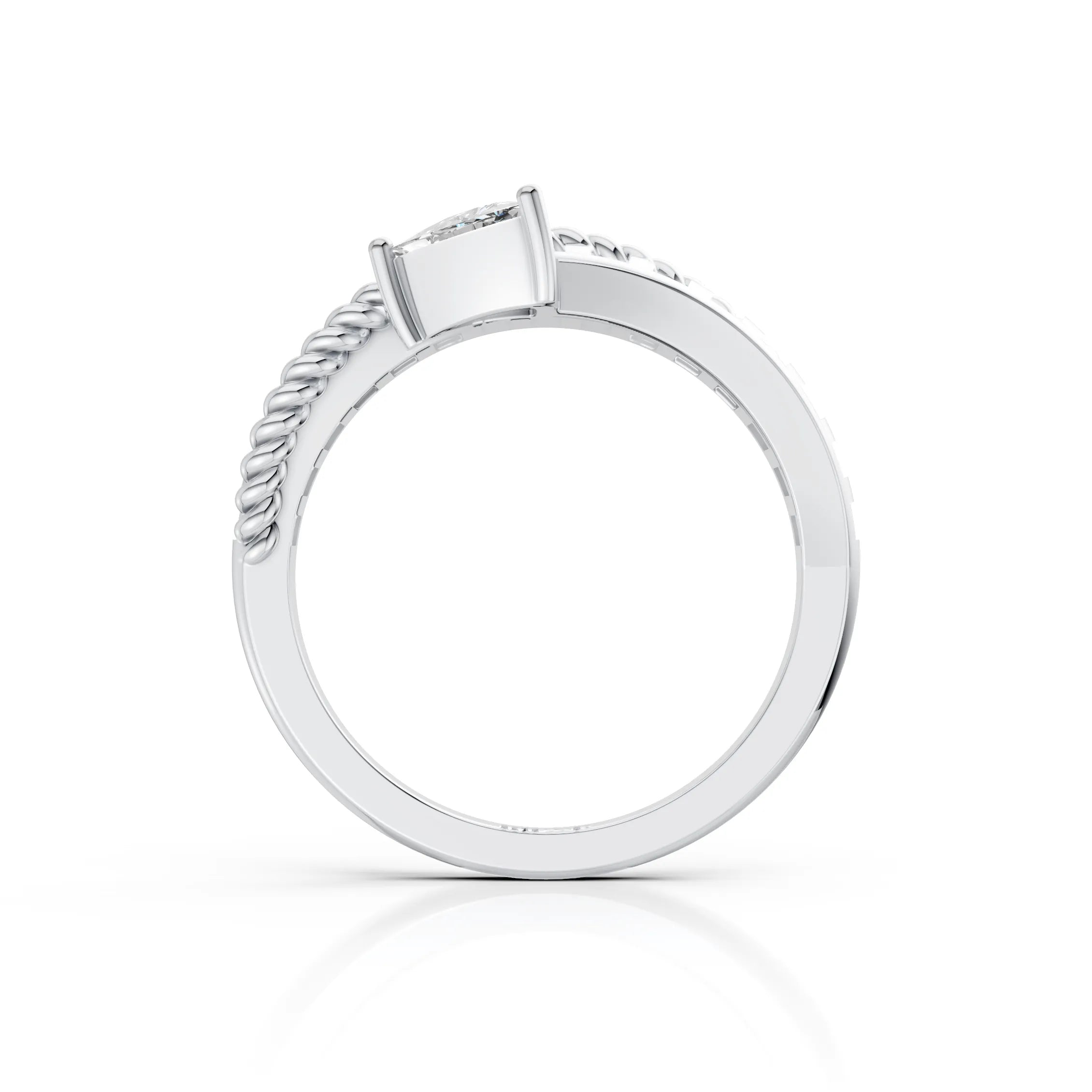 Trillion Twist Ring