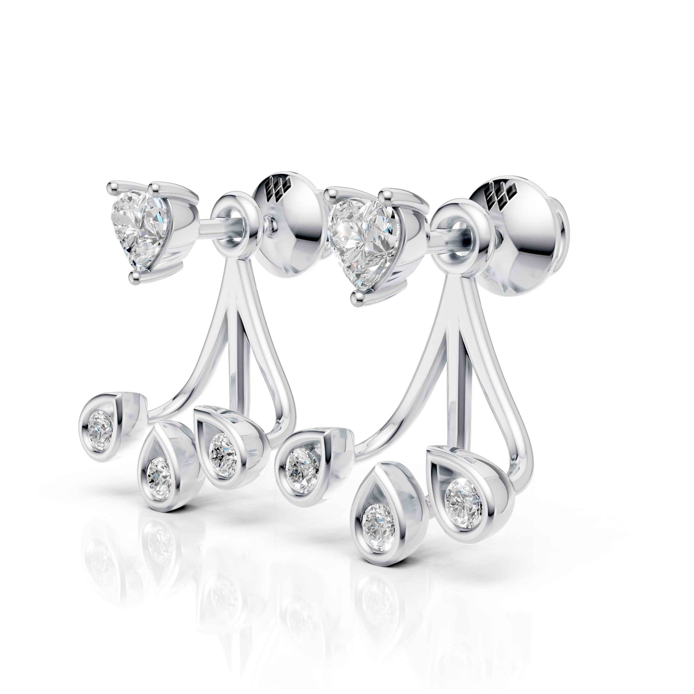 Eternal Heart Drops (1 Pair)