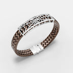 Spider Frame Leather Belt