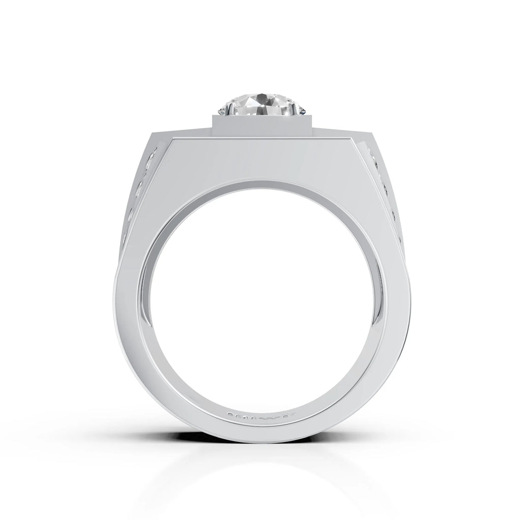Imperial Fortress Diamond Men's Ring