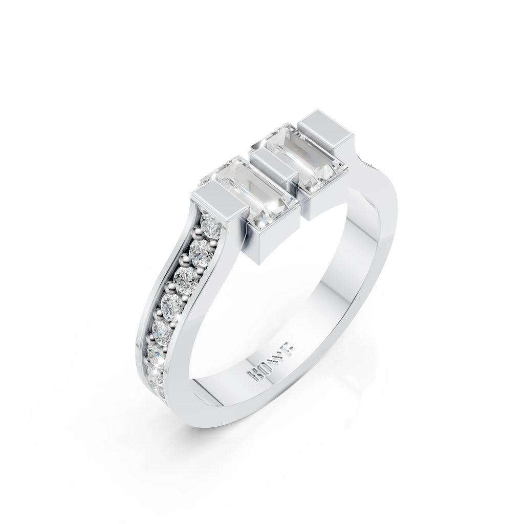 Twin Prism Ring