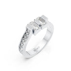 Twin Prism Ring