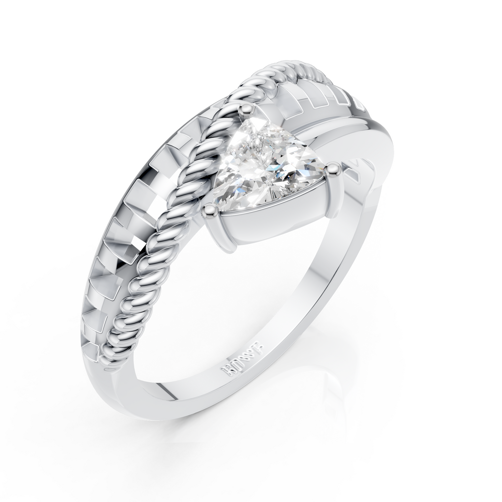 Trillion Twist Ring