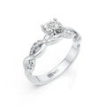 Timeless Sparkle with a Modern Touch Ring