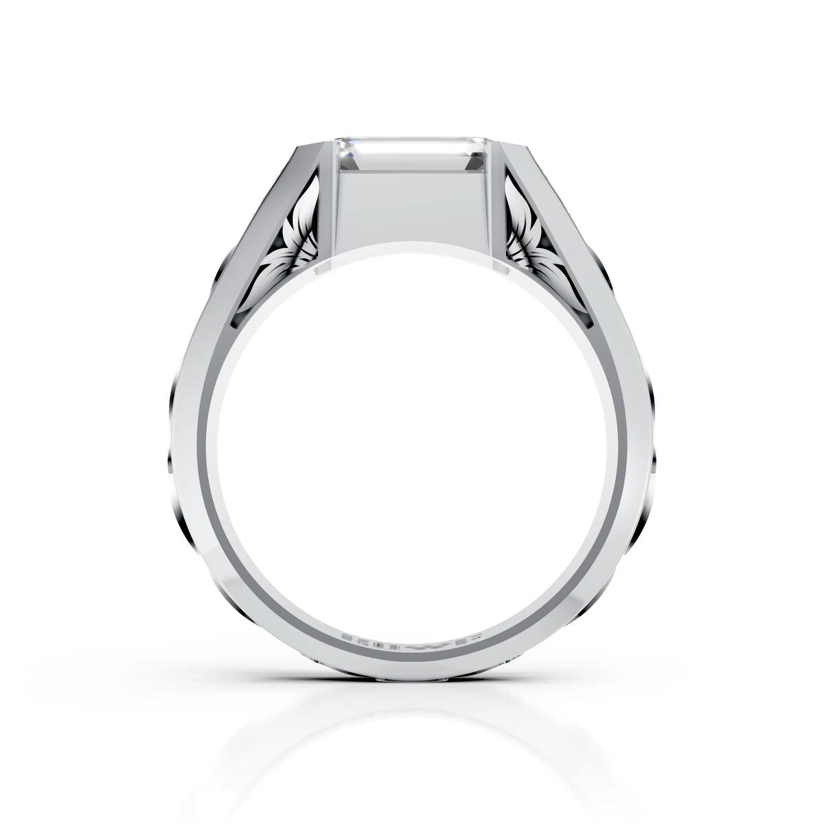 Heritage Emerald Cut Ring