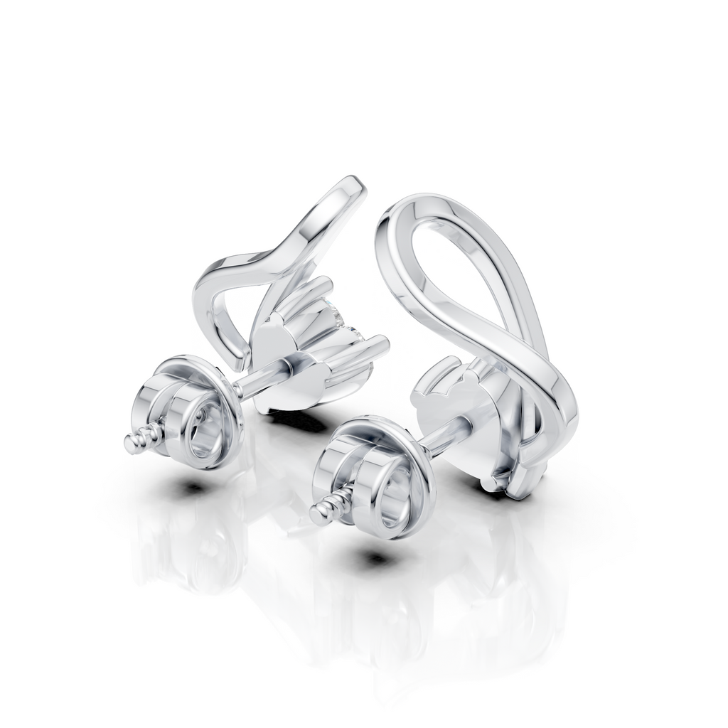 Celeste Heart Earring (1 Pair)