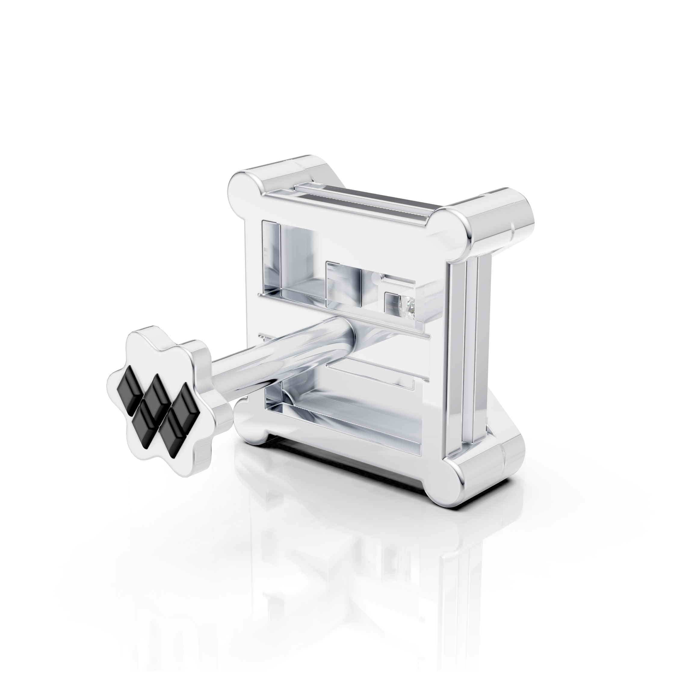 Princess Cut Diamond Frame Stud (1 PC)
