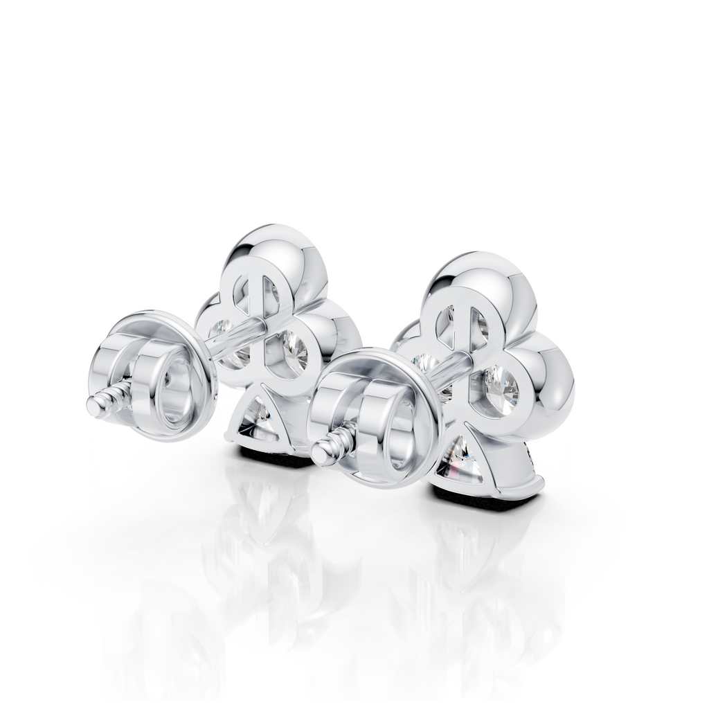 Trinity Trillion Earrings (1 Pair)
