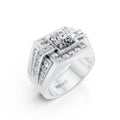 Imperial Fortress Diamond Men's Ring