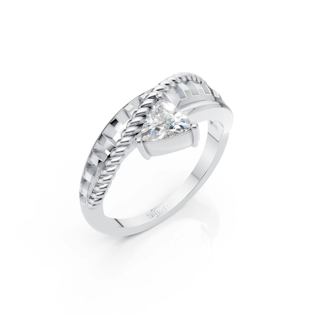 Trillion Twist Ring