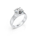 Classic Crown Solitaire Ring