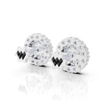 Classic Round Cluster Diamond Earrings (1 Pair)