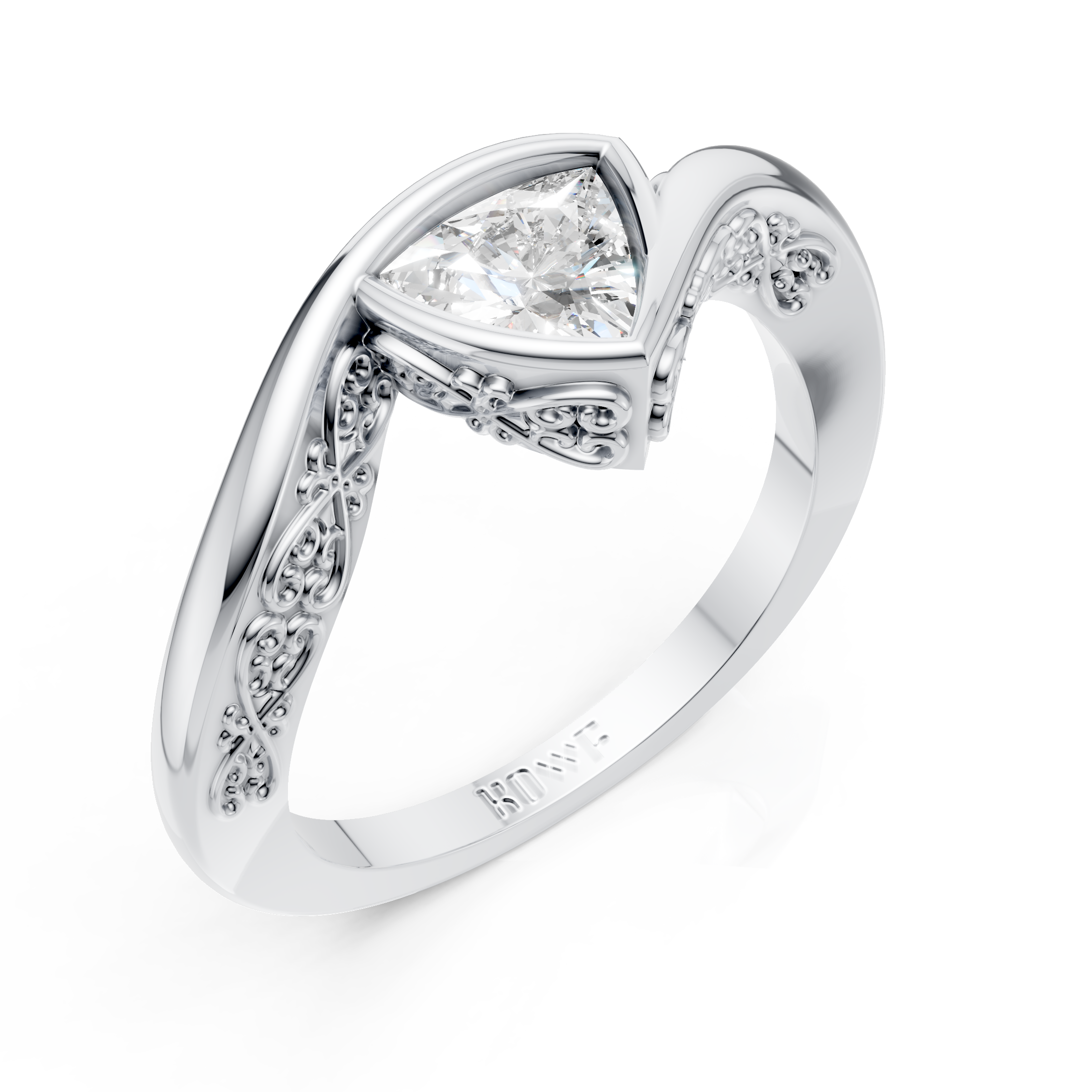 Trillion Twist Ring